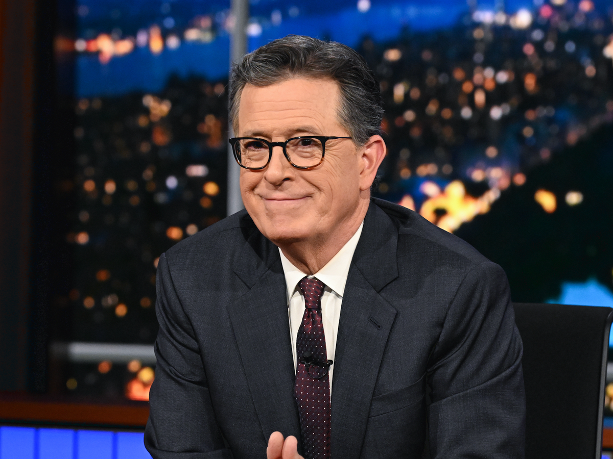 is colbert new tonight