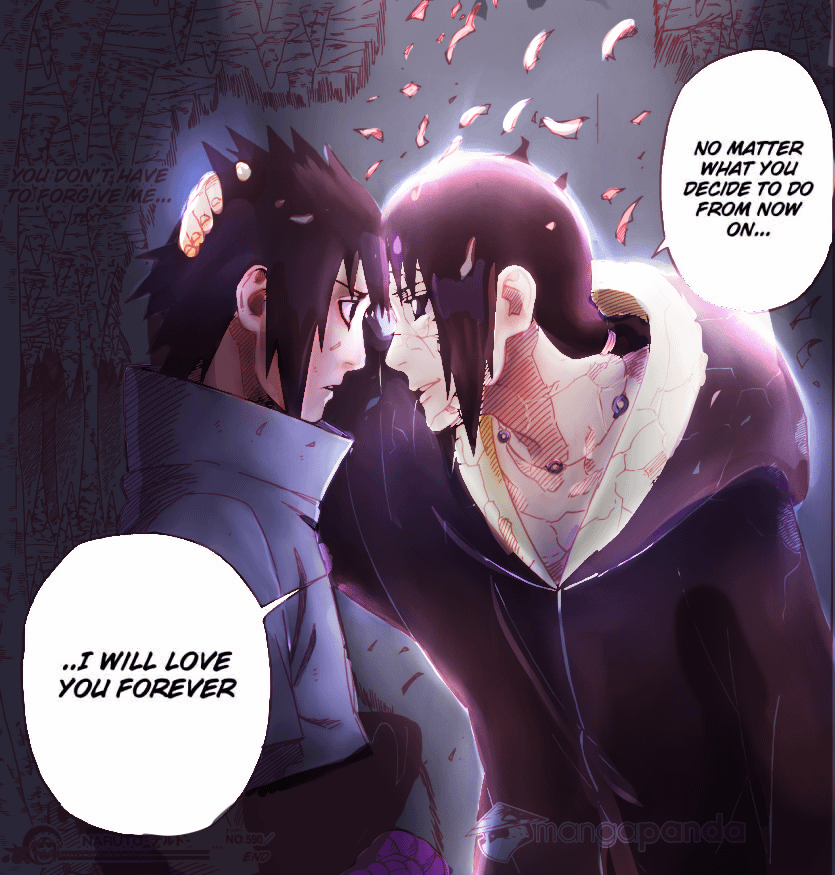 itachi and sasuke i will always love you