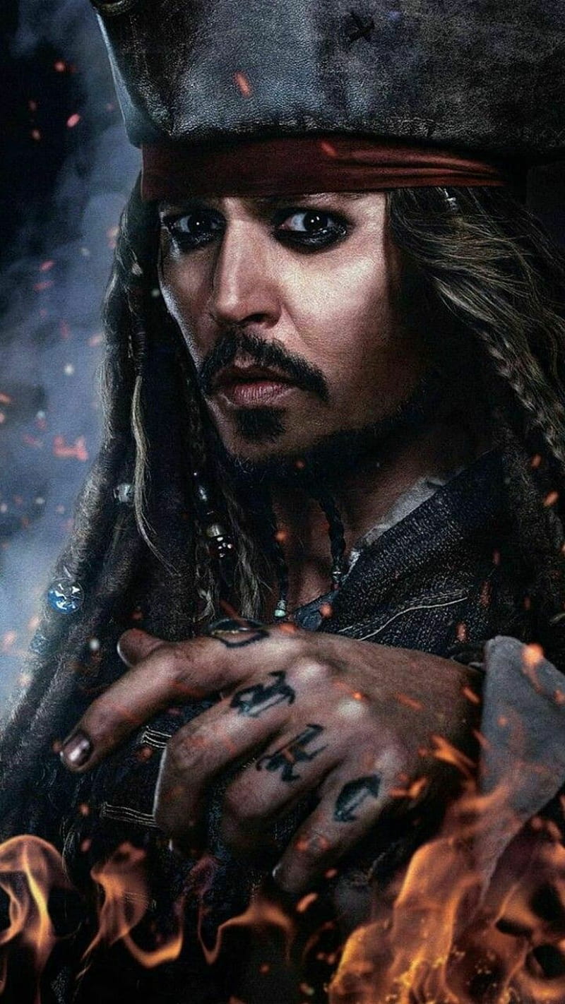 jack sparrow 4k wallpaper