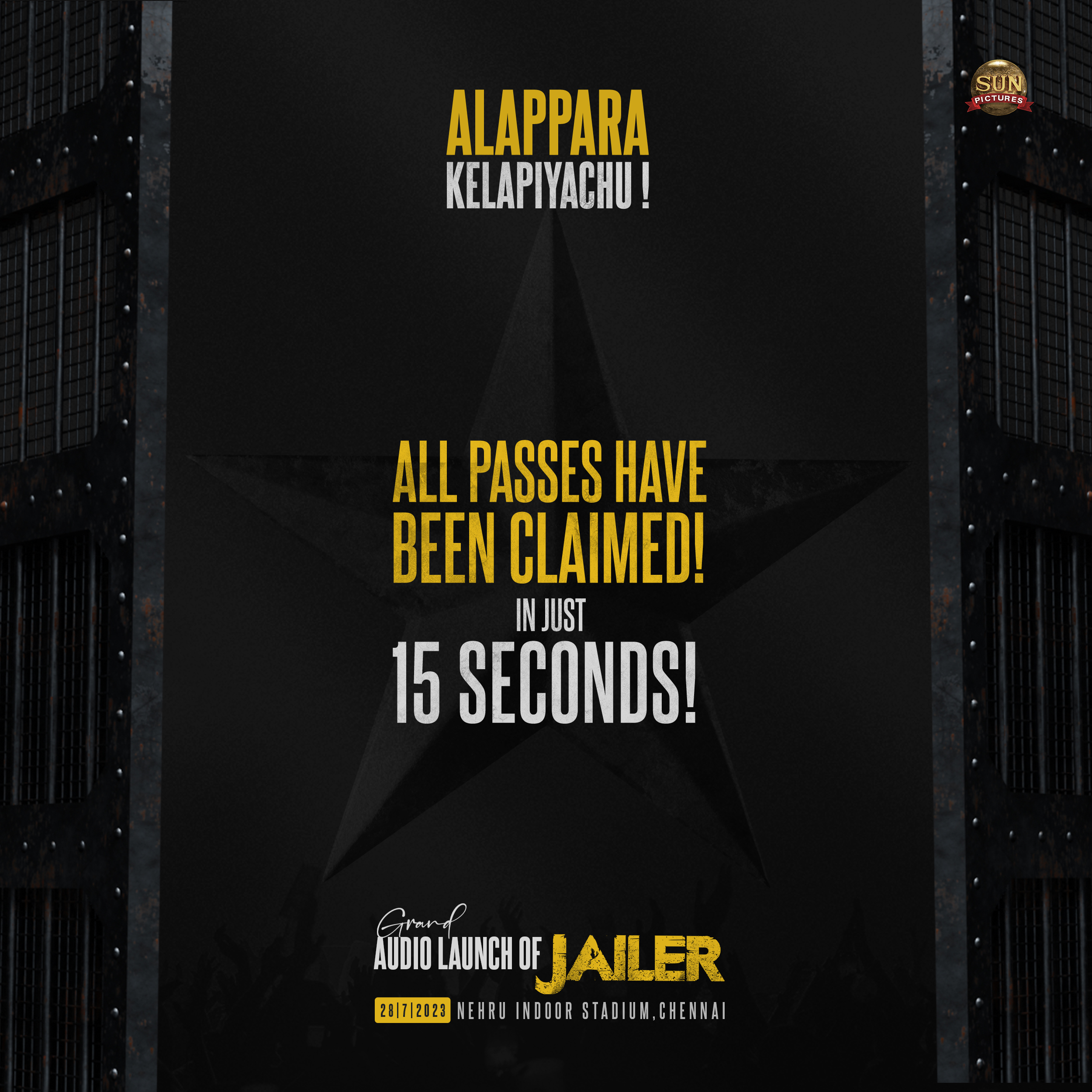 jailer audio launch pass