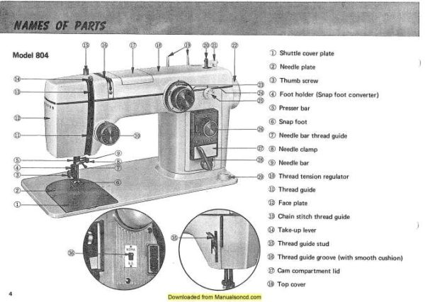 janome instruction manual