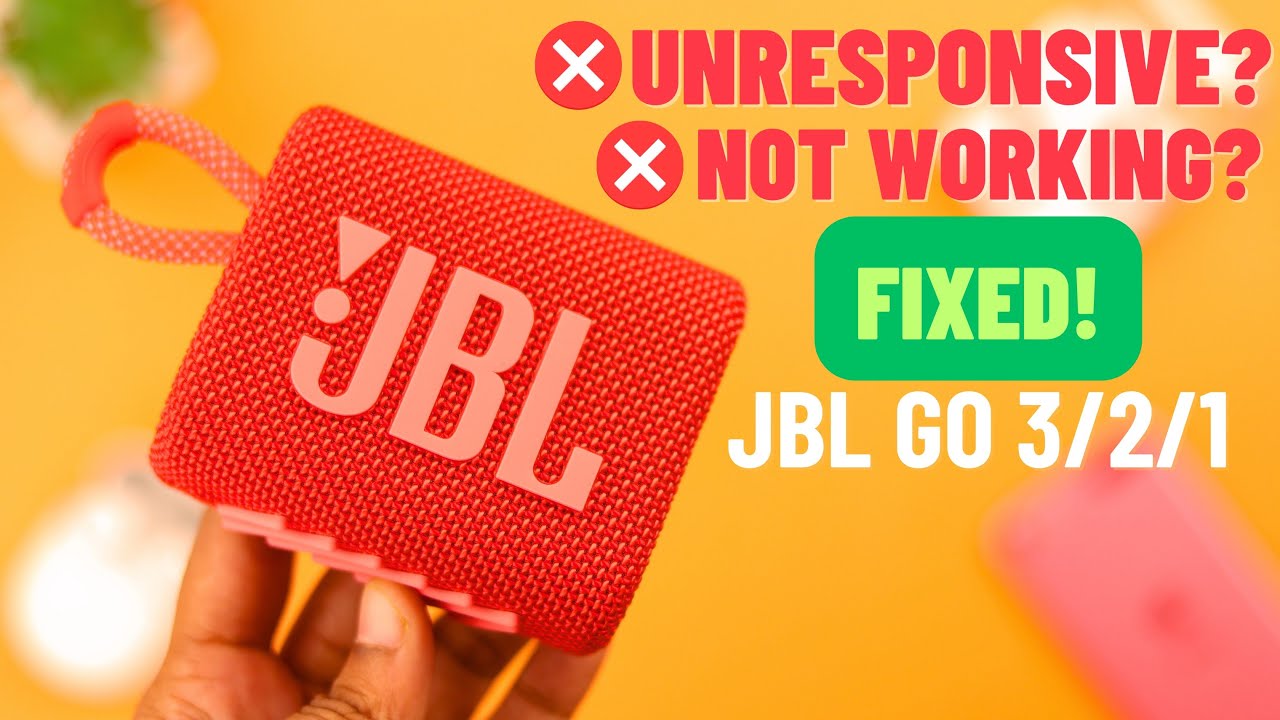 jbl go not working