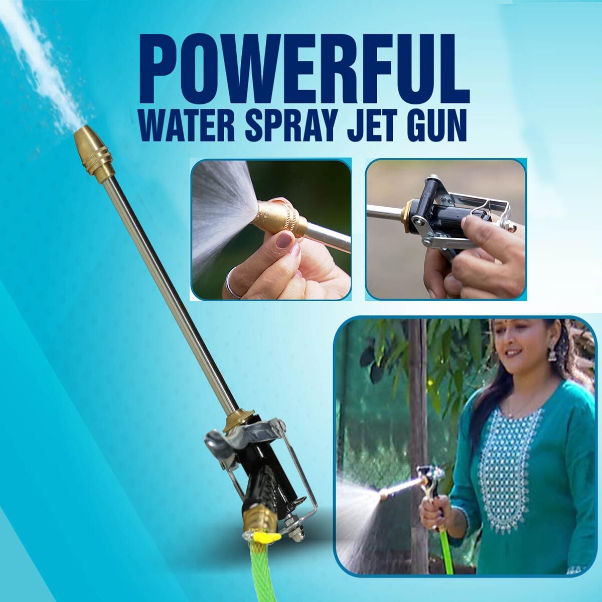 jet water spray gun