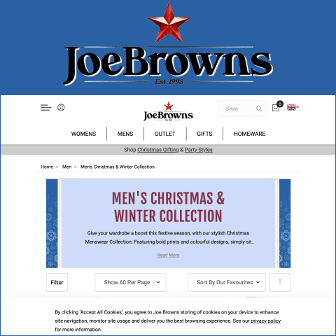 joe brown discount vouchers