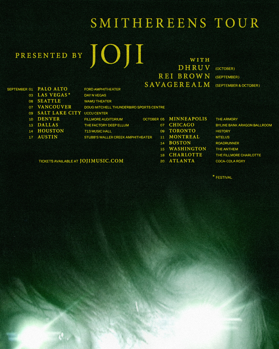 joji setlist sydney