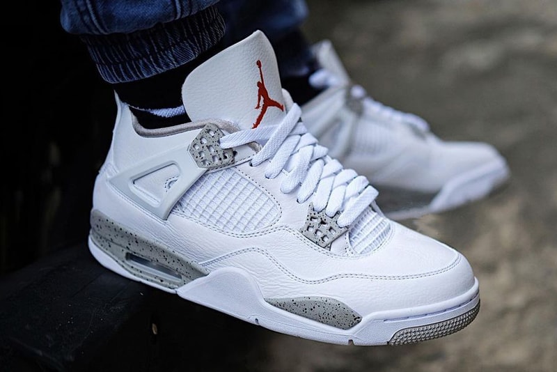 jordan 4 grey and white