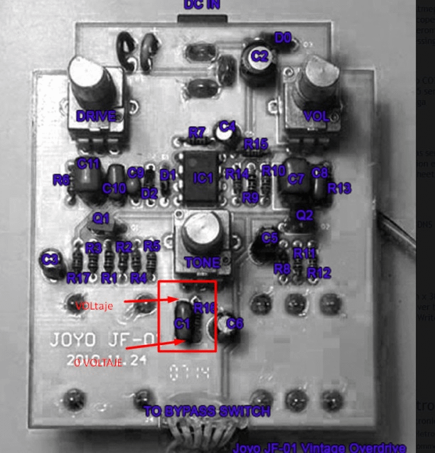 joyo vintage overdrive schematic