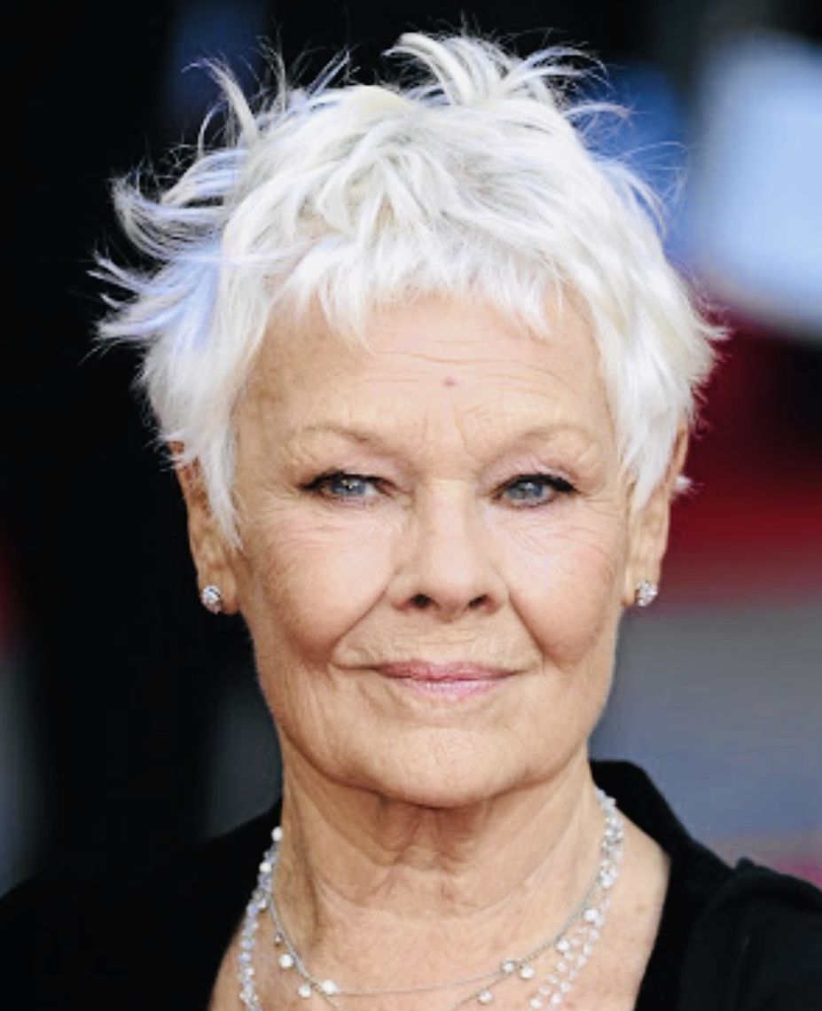 judi dench hairstyle