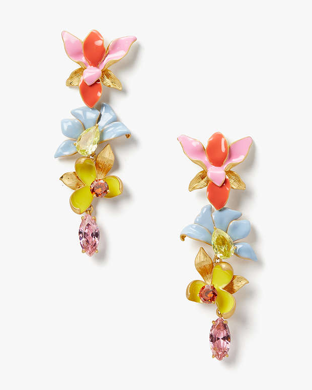 kate spade flower earrings