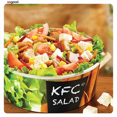 kfc salad menu