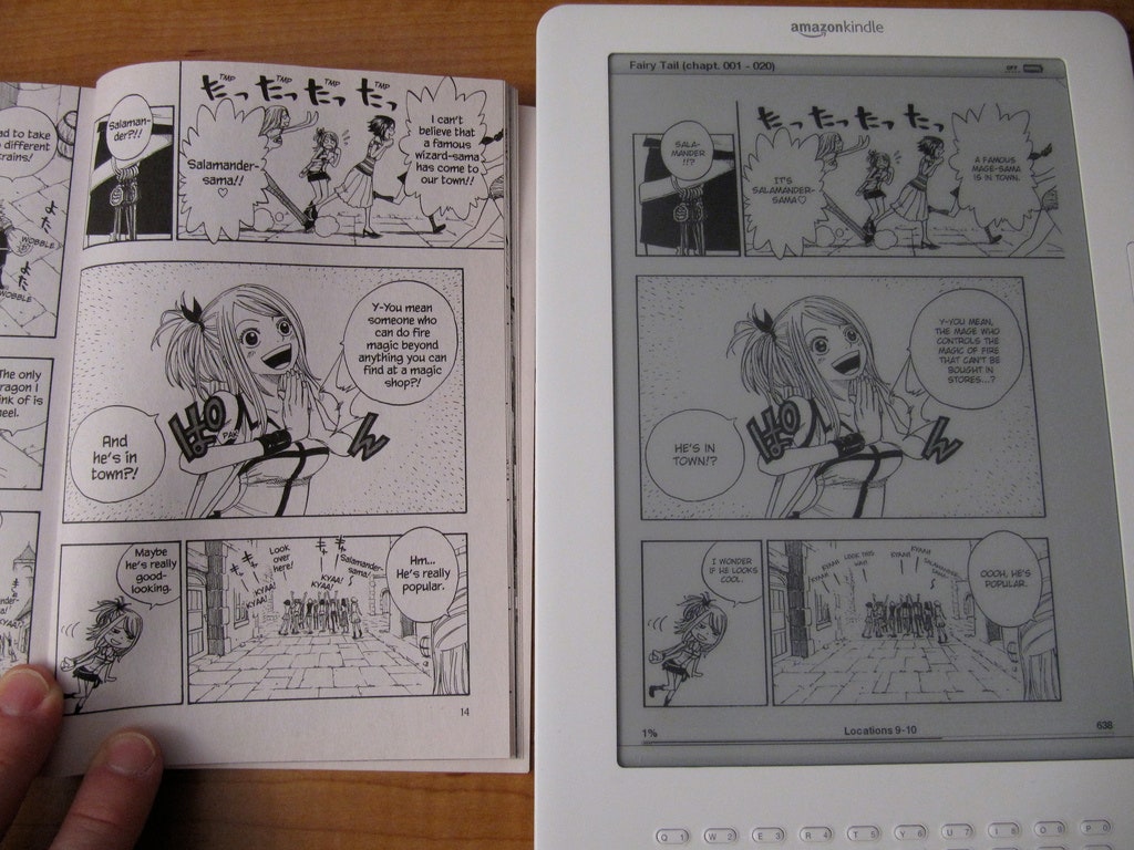 kindle manga