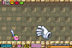 kirby and the amazing mirror master hand