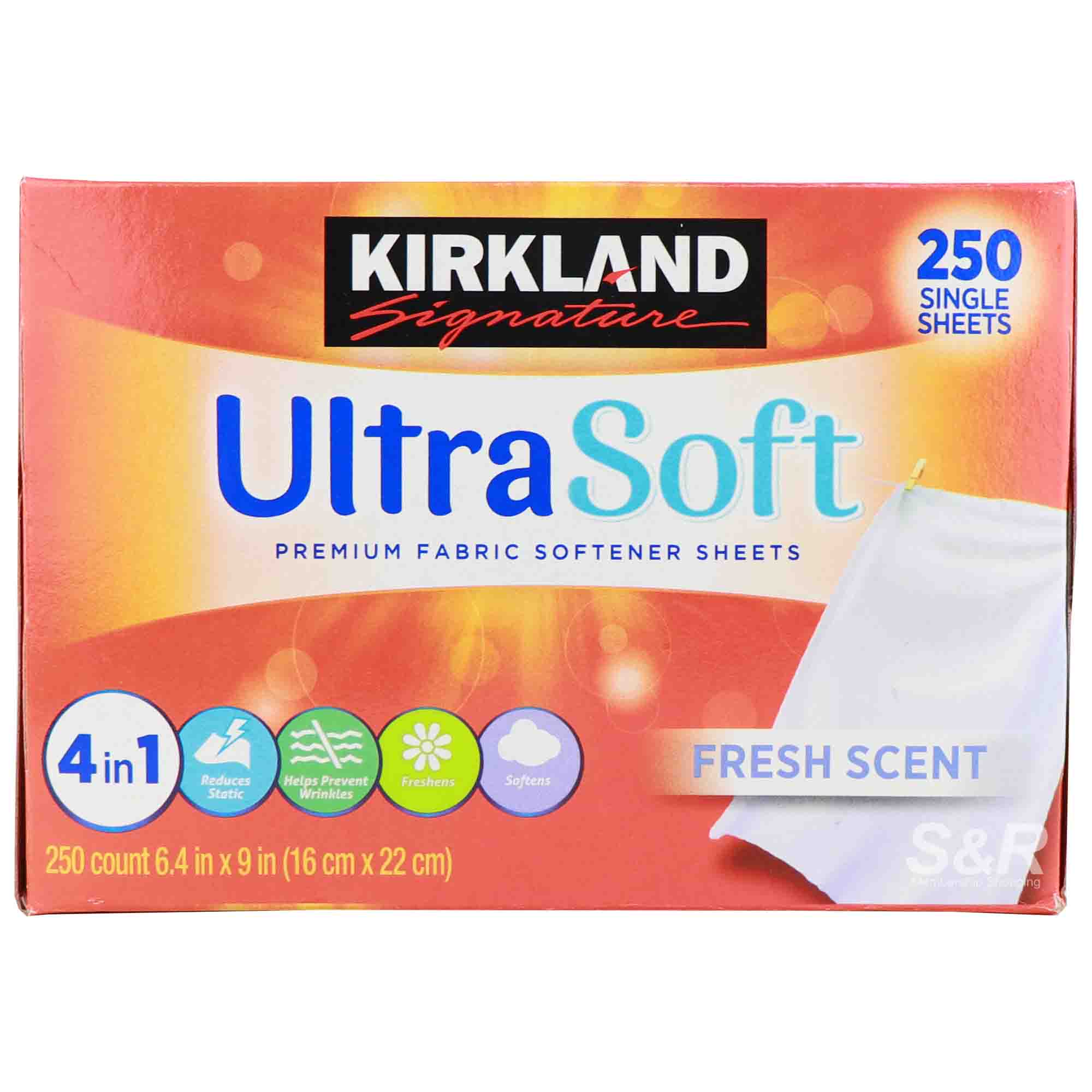 kirkland fabric softener sheets