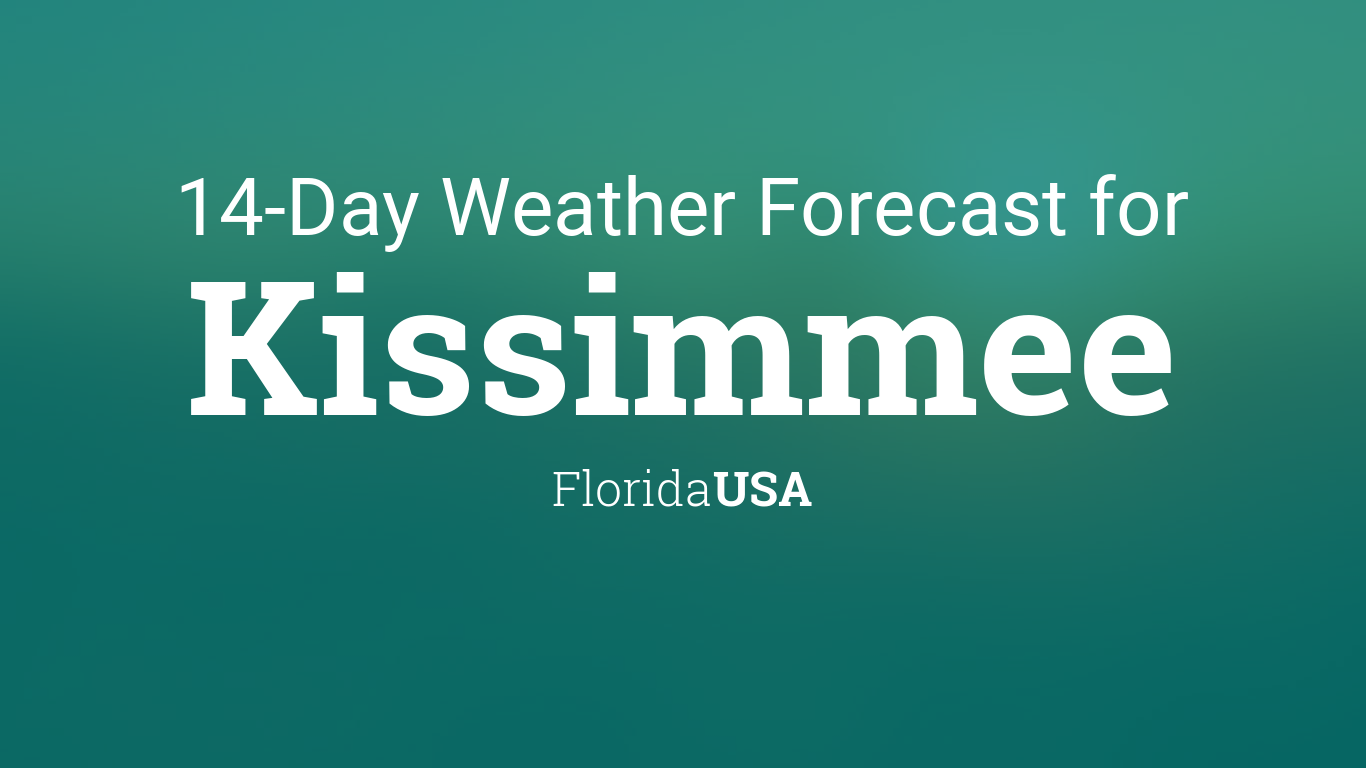 kissimmee florida weather