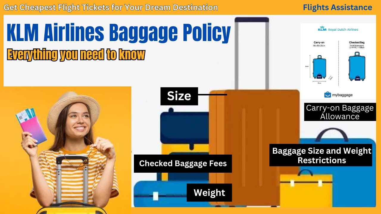 klm airlines baggage dimensions
