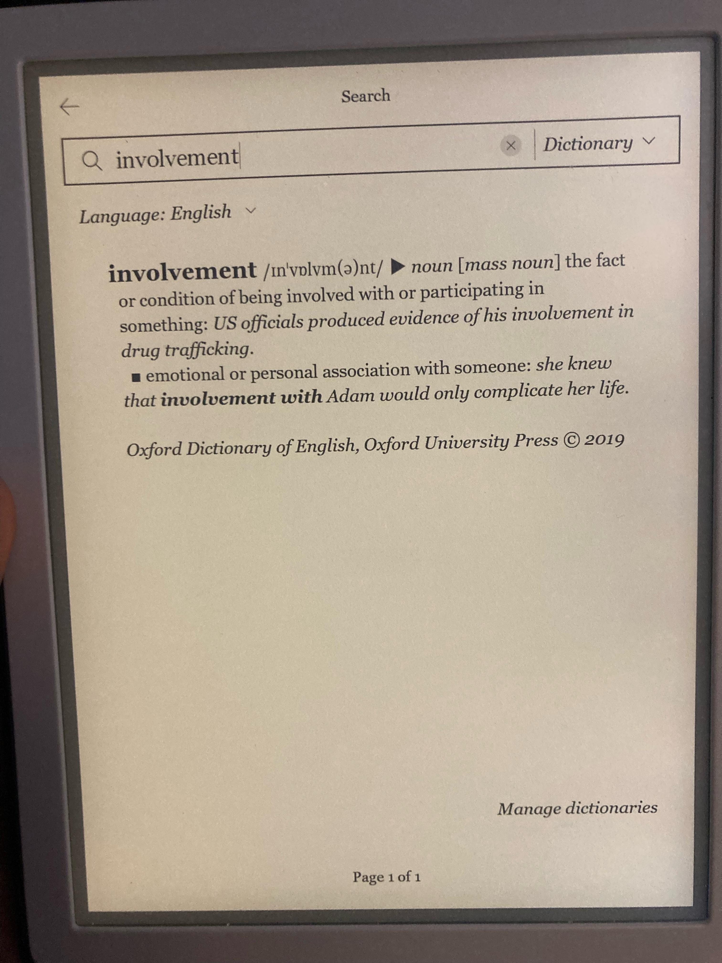 kobo dictionary