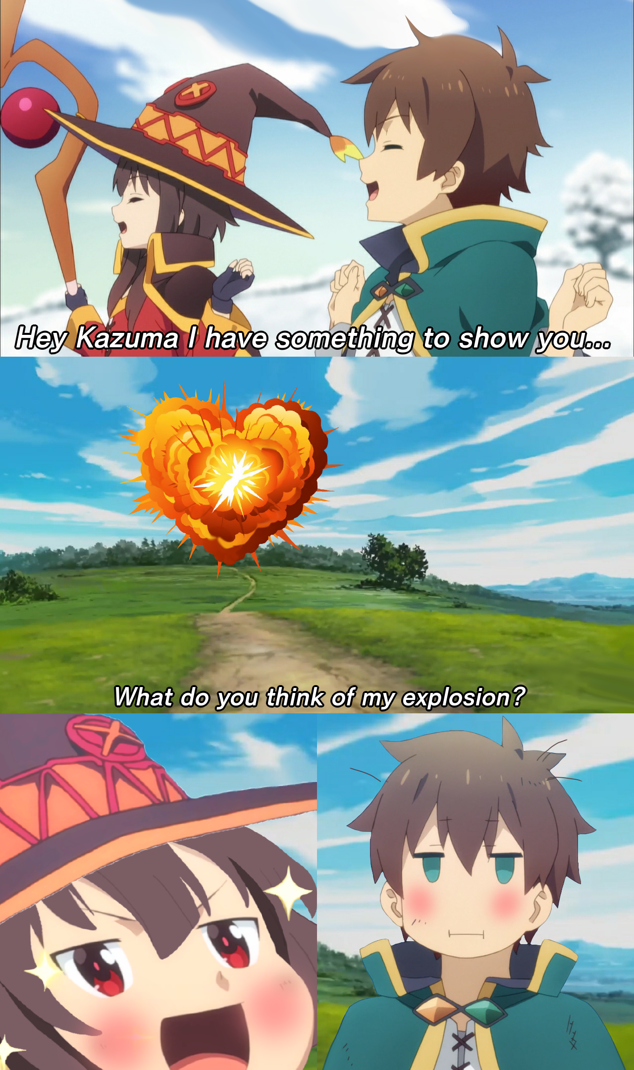 konosuba megumin memes