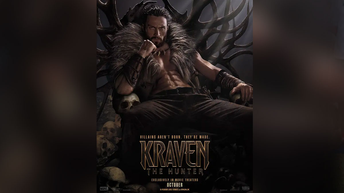 kraven the hunter release date australia