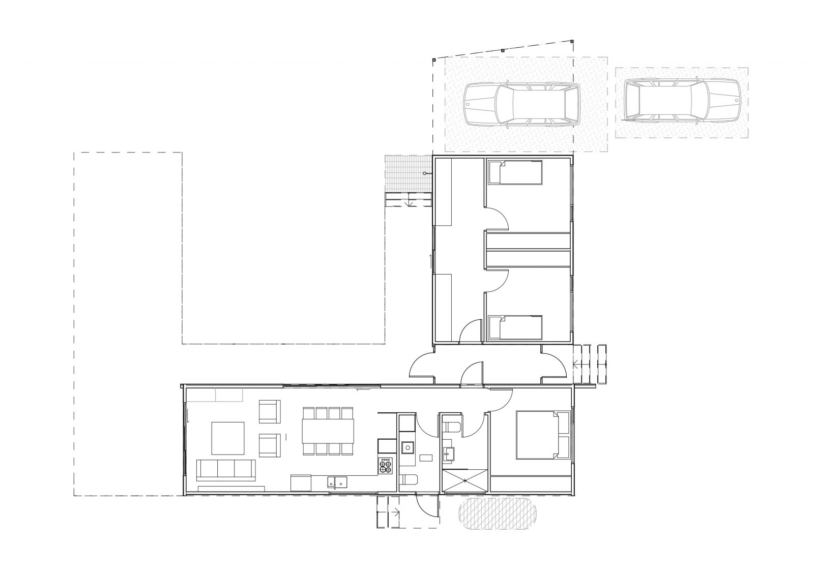 l shaped home floor plans