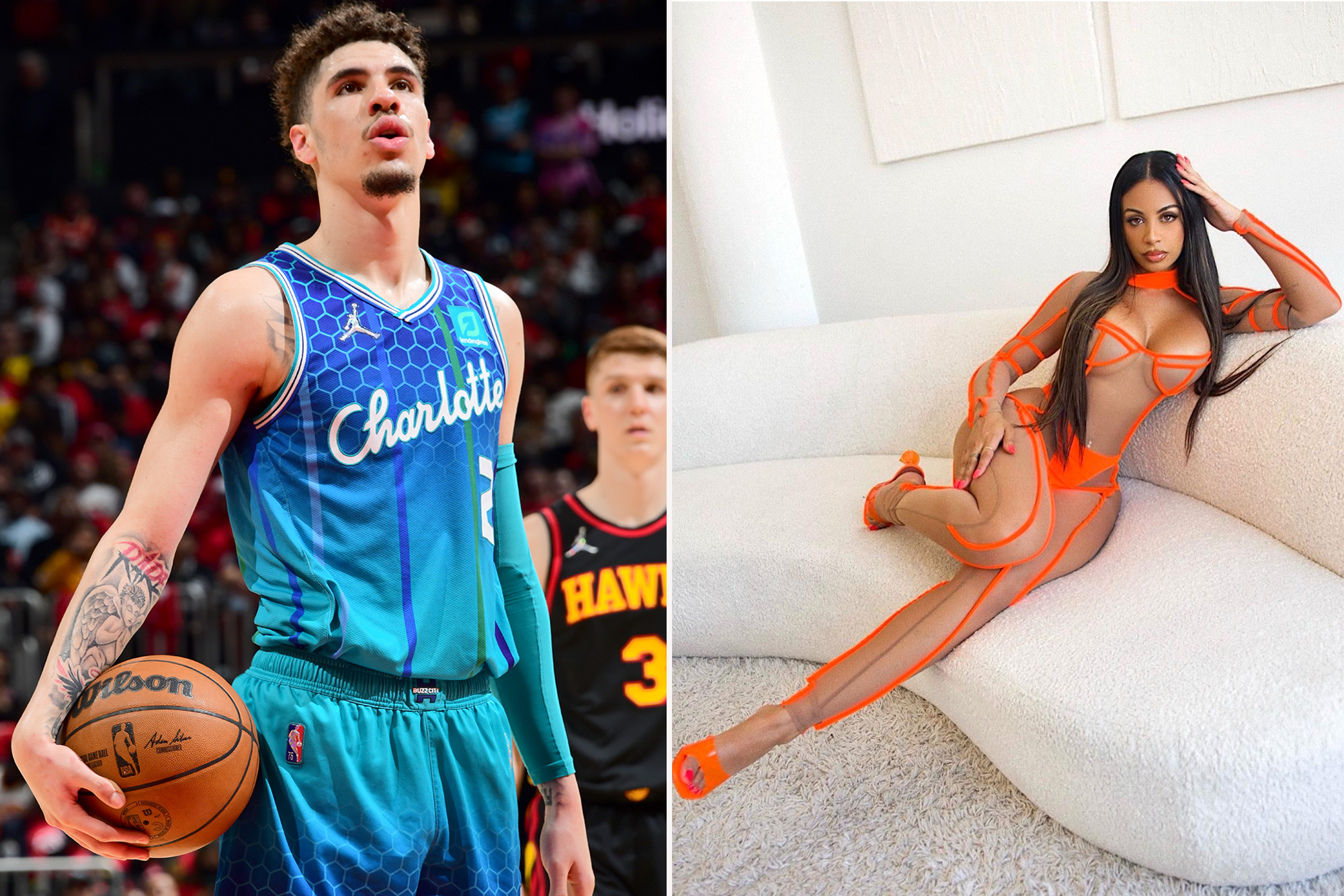 lamelo ball girlfriend