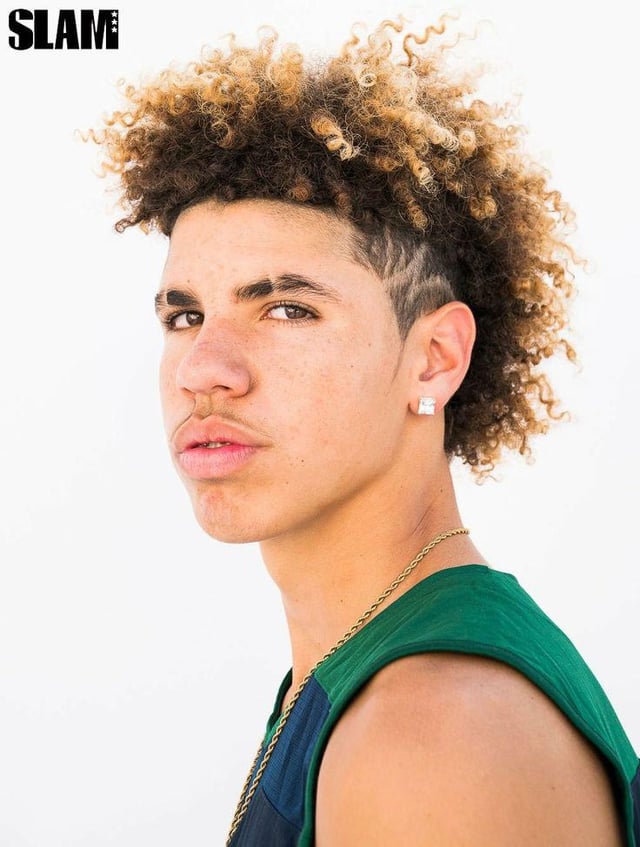 lamelo ball hairstyle