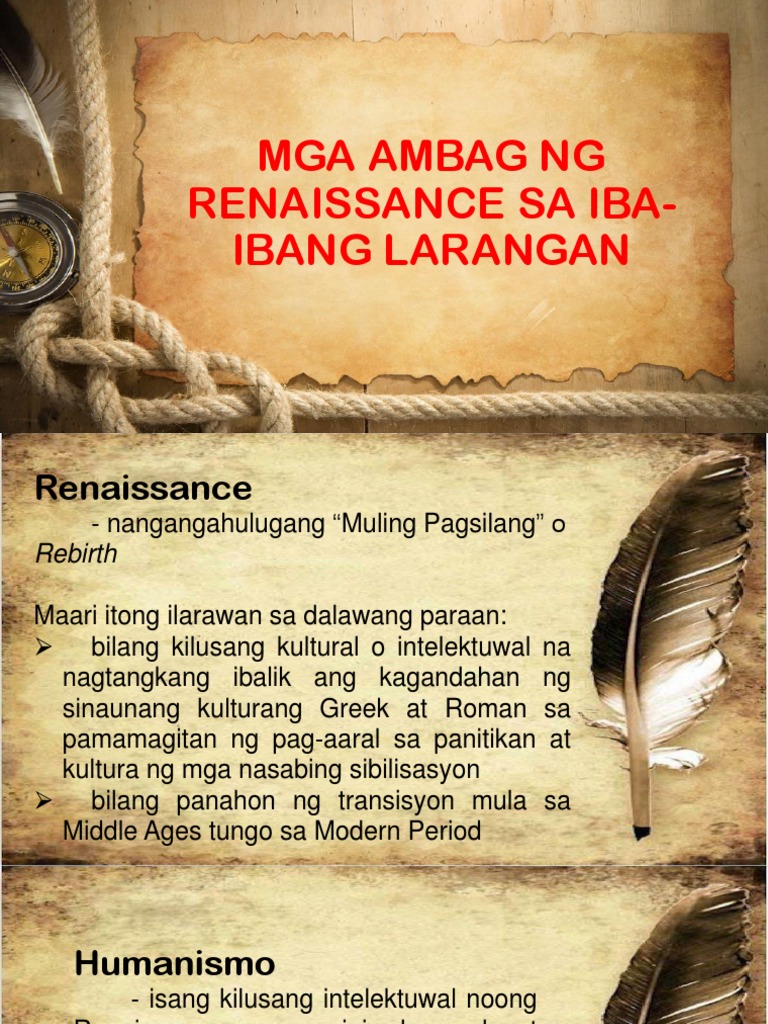 larangan ng renaissance