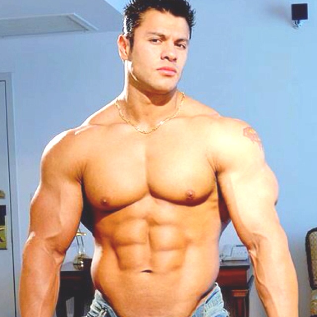 latin muscle hunk