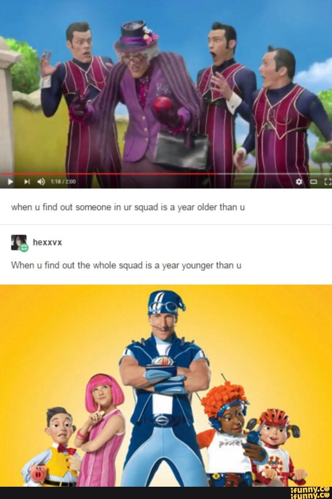 lazy town memes