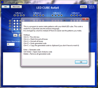 led cube code generator