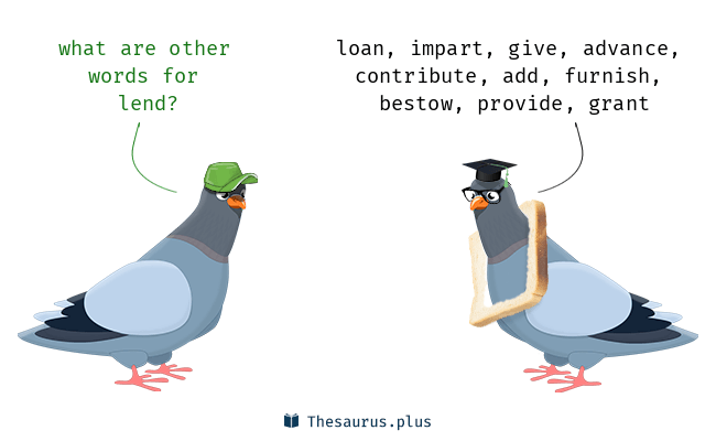 lend thesaurus