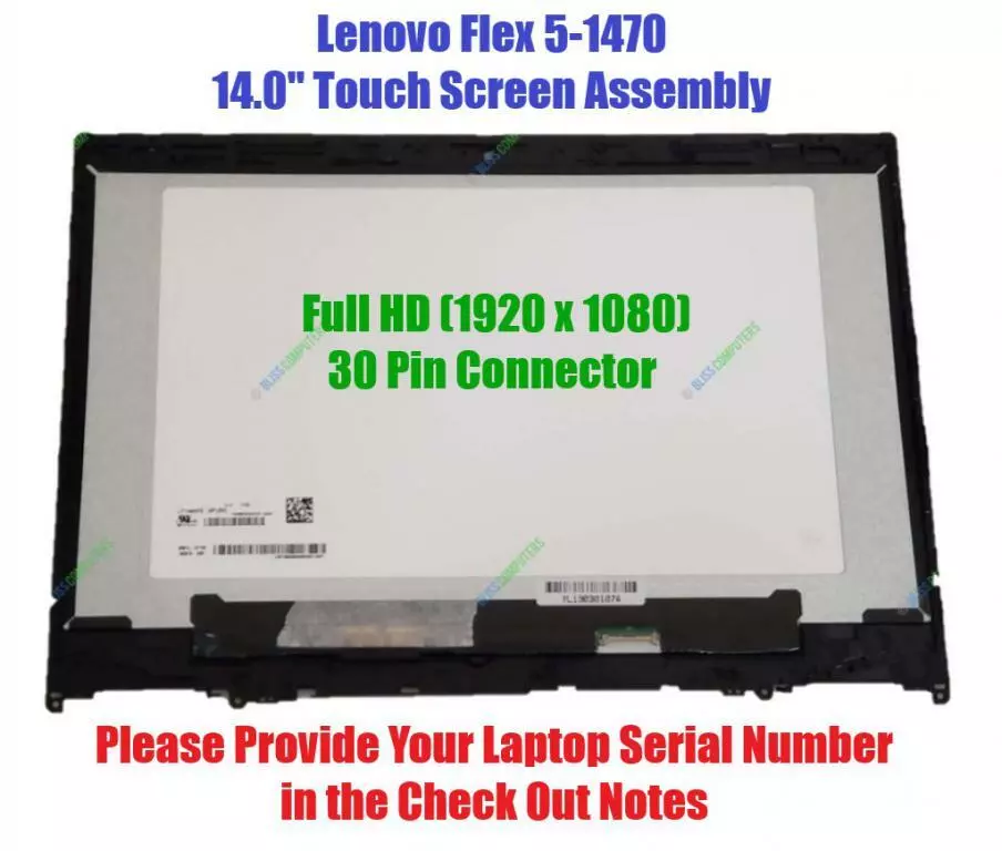 lenovo ideapad flex 5 14 screen replacement