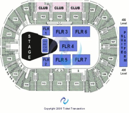 leons centre seating chart