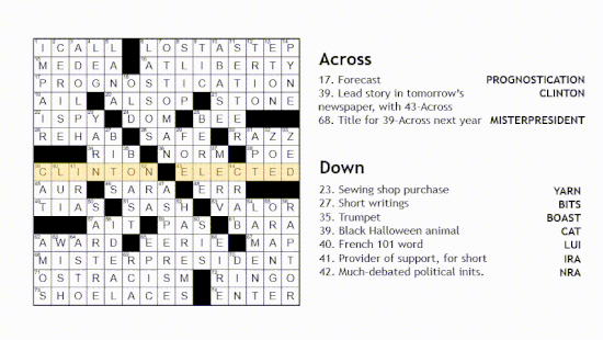 less widespread crossword clue 7 letters