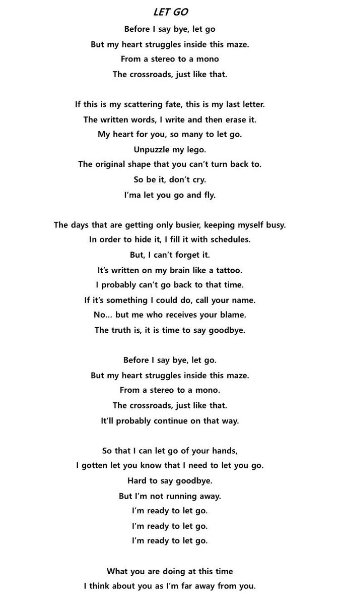 let go lyrics