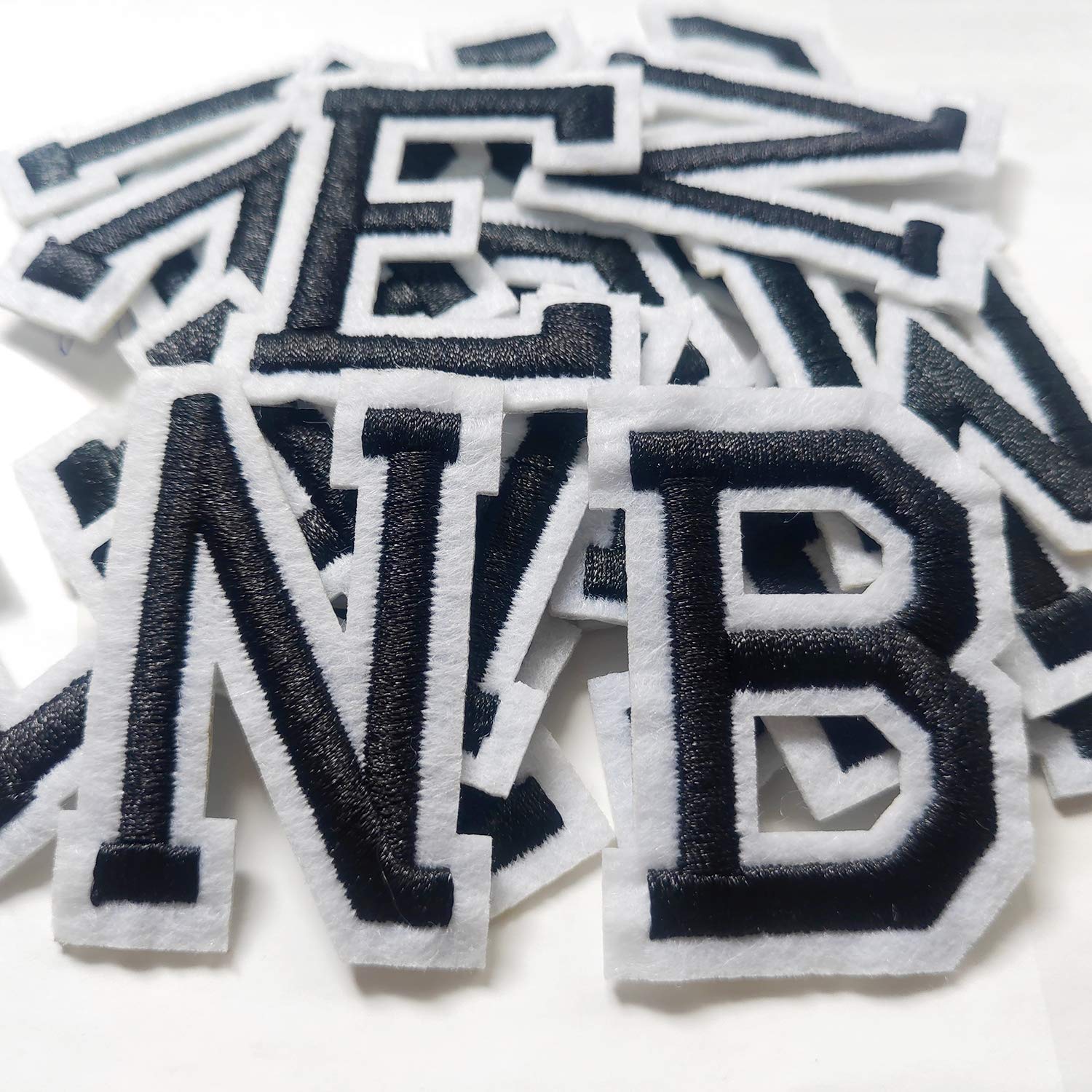 letter clothing patches