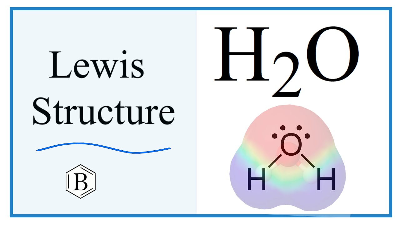 lewis dot diagram for h2o