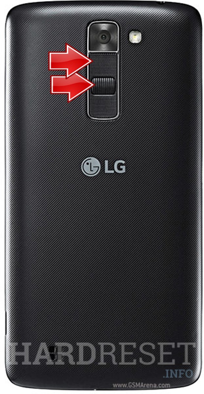 lg k330 hard reset