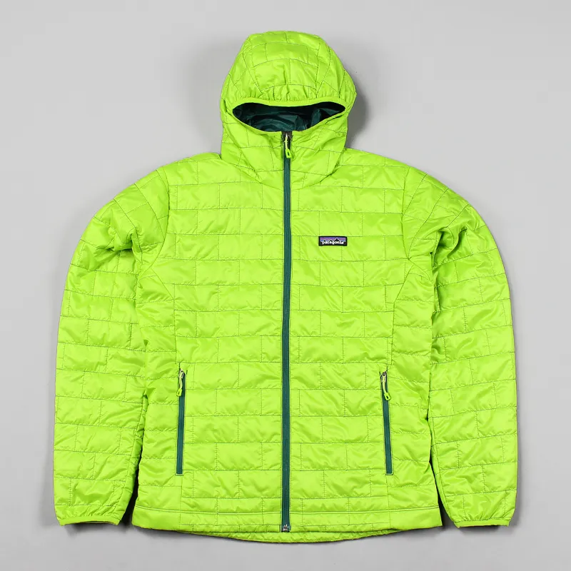 lime green patagonia jacket