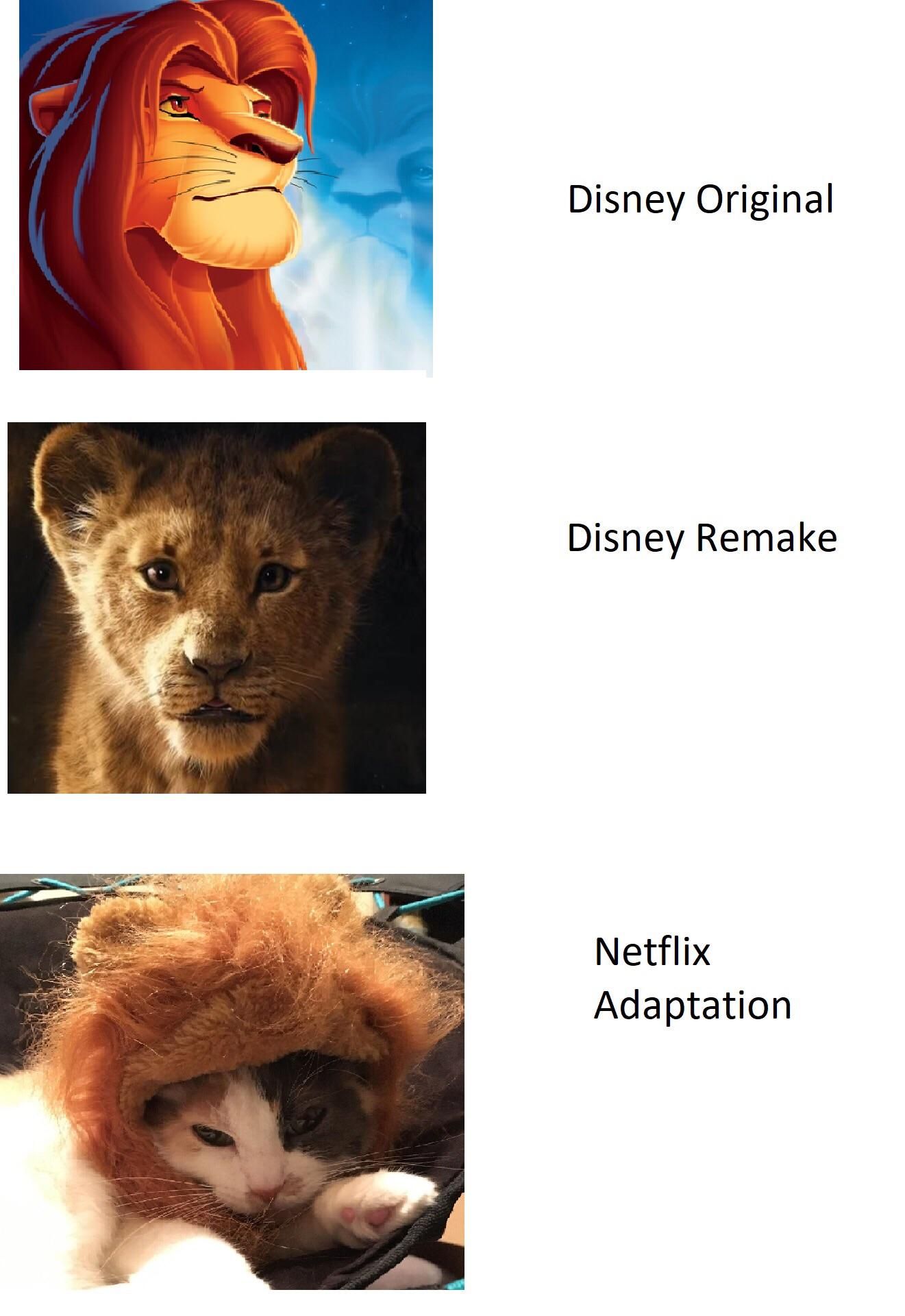 lion king live action meme