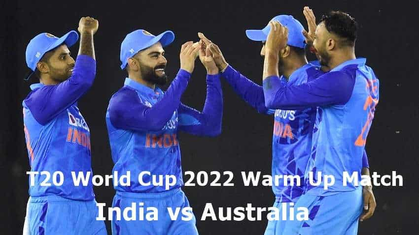 live cricket score ind vs aus warm up match