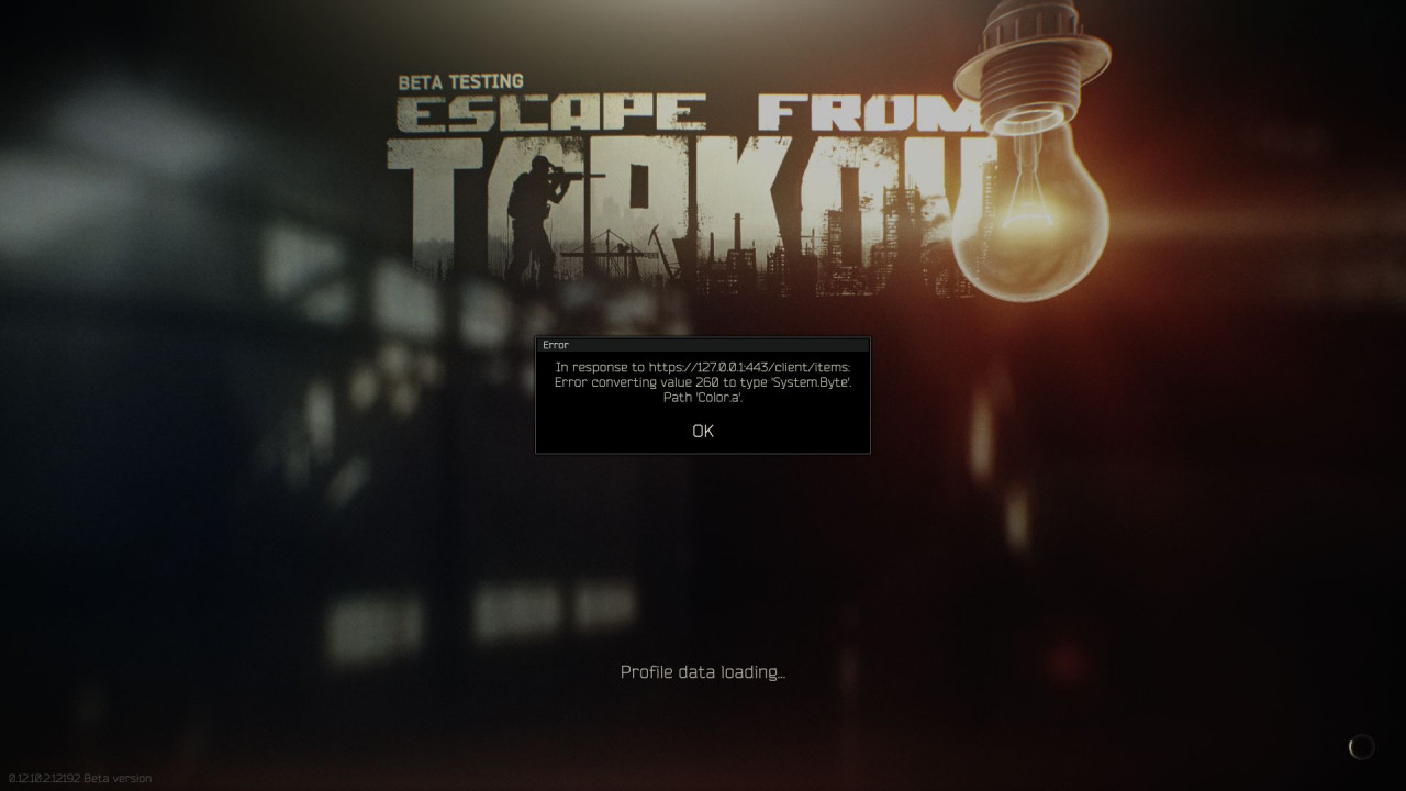 loading profile data tarkov