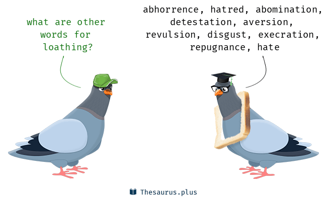 loathing synonyms