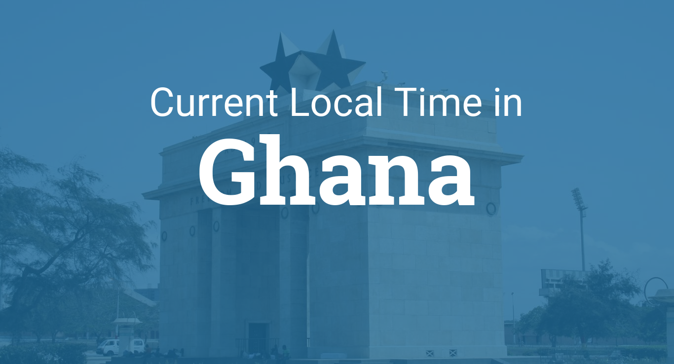 local time in ghana