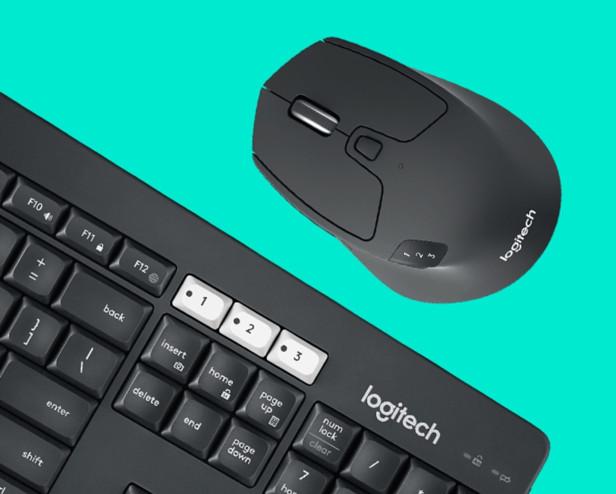 logitech easy switch keyboard and mouse