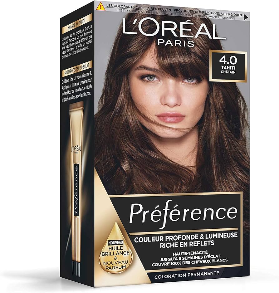 loreal paris preference hair color