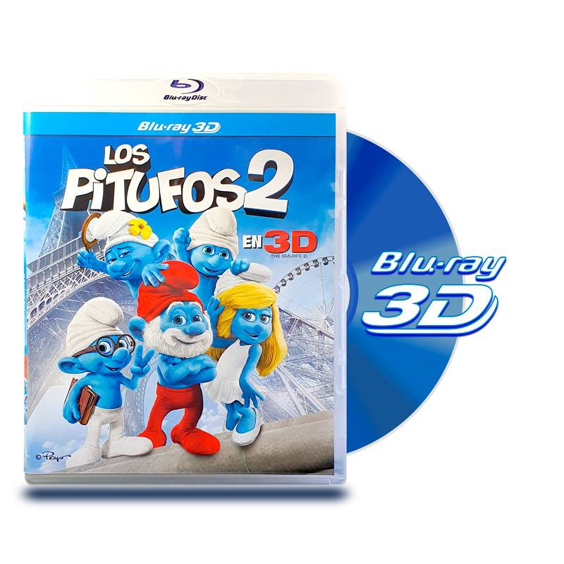 los pitufos 2 blu ray