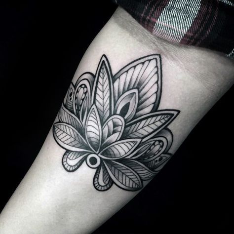 lotus tattoo for men