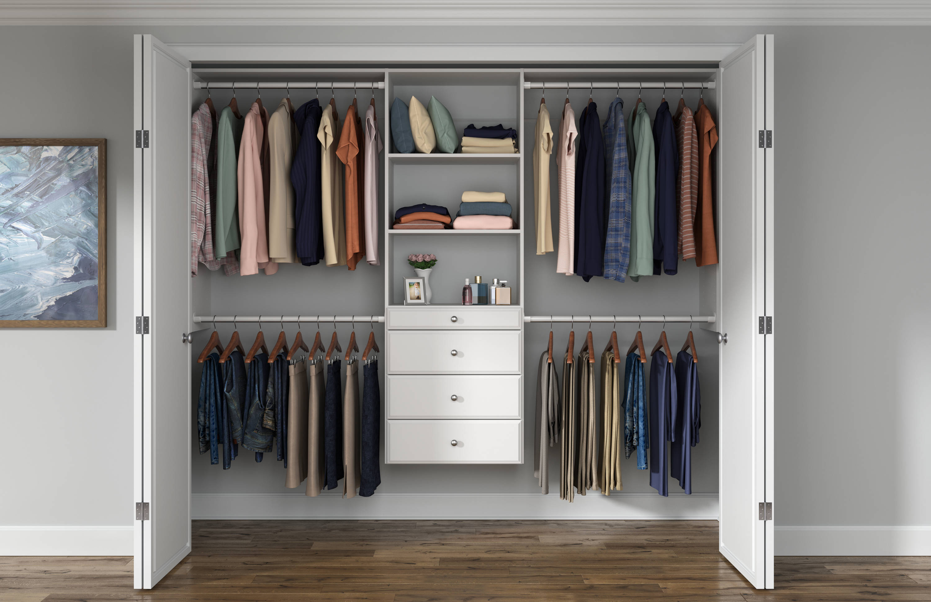 lowes closet organizer