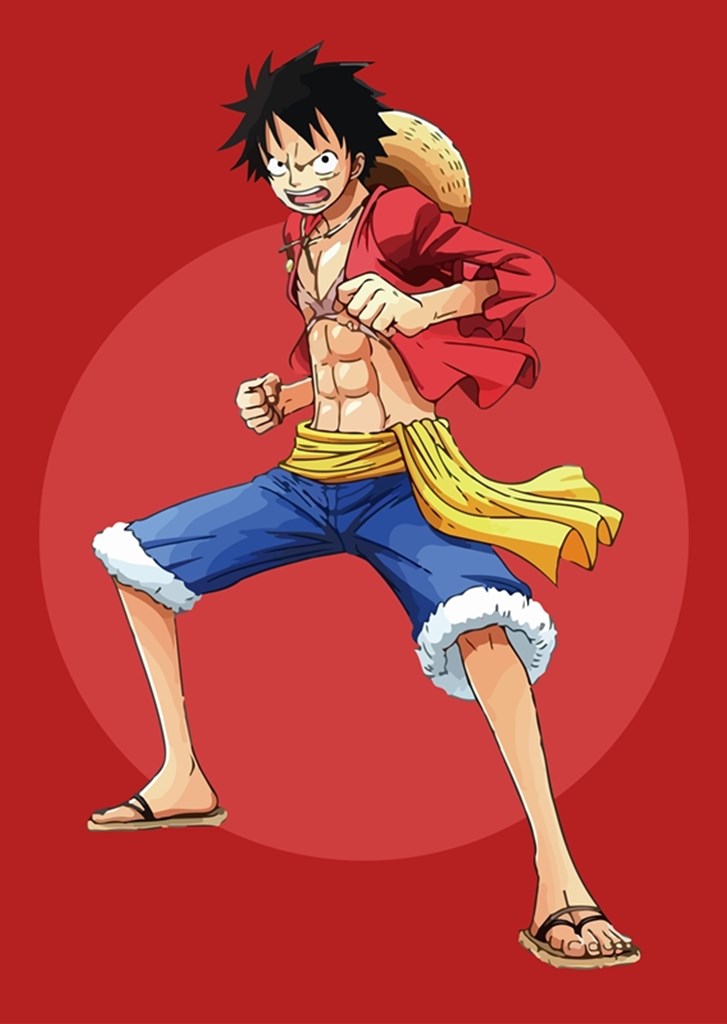 luffy poses