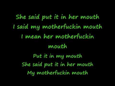 lyrics put it in my mouth